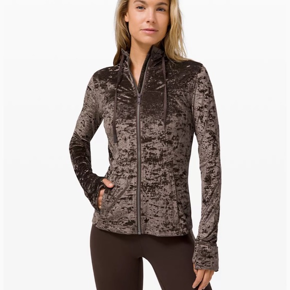 lily lemon crushed velvet jacket size 2 - Picture 1 of 1